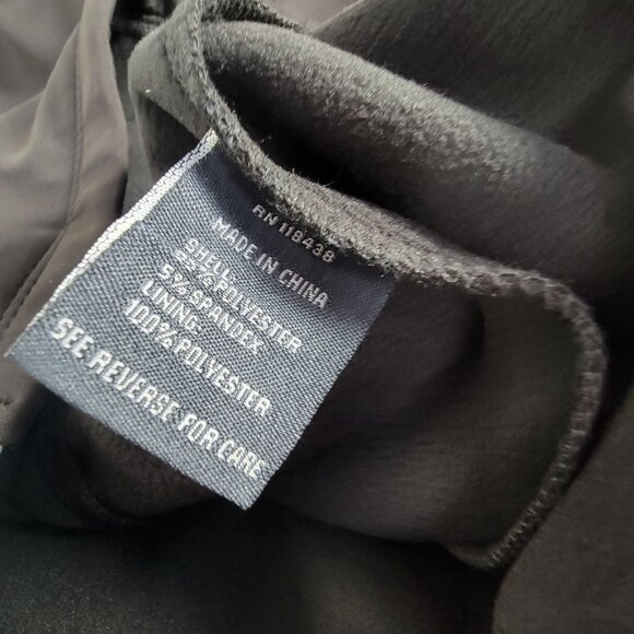 Lyft Mens Jacket Black 3XL Full Zip Lightweight Logo Casual Zipper Pocket - Picture 5 of 8